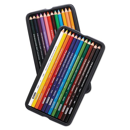 Prismacolor Colored Woodcase Pencils, Assorted, PK24 3597THT